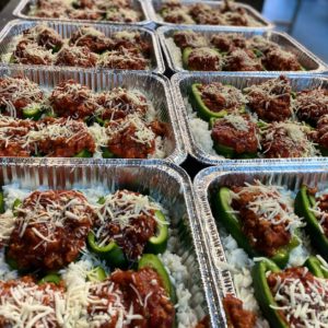Family Meal: Stuffed Peppers