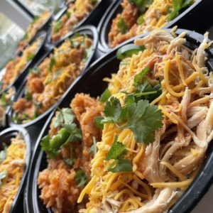 Chicken Enchilada Bowls