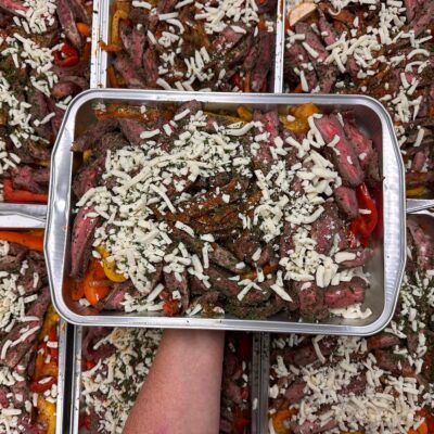 Family Meal: Philly Cheesesteak Bake