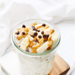 Chunky Monkey Overnight Oats