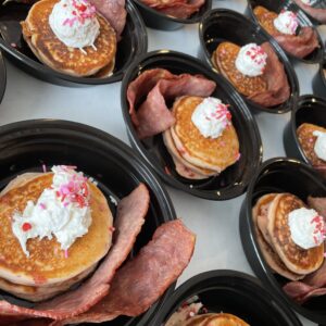 Power Spooky Protein Pancakes-GF