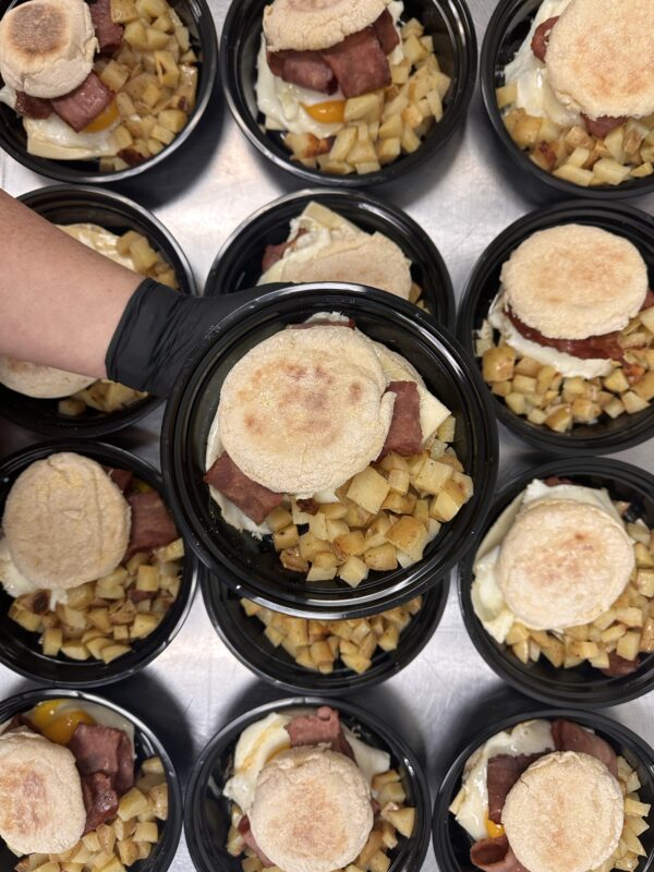 Power Bacon and Egg Muffin