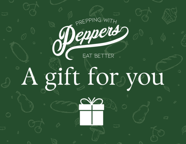 Prepping with Peppers giftcard image