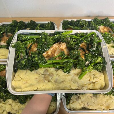 Family Meal: Apple & Brie stuffed Chicken