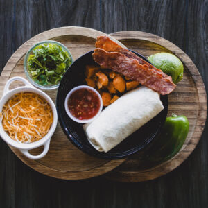 Power Chorizo Breakfast Burrito