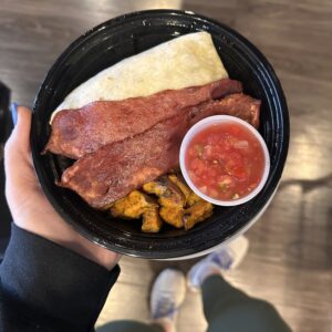 Power Chorizo Breakfast Burrito