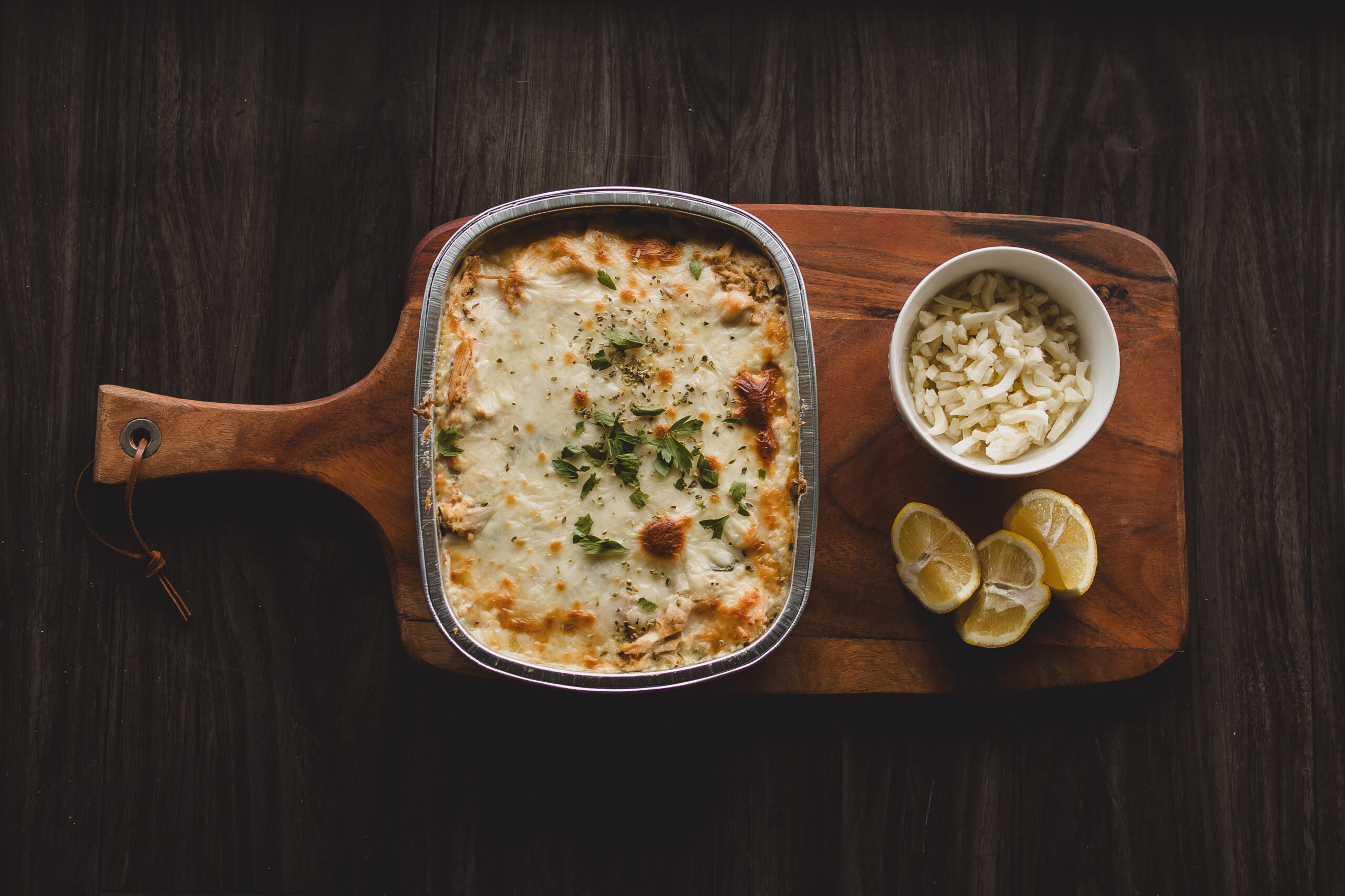 Catering: 4-Portion Chicken Lasagna