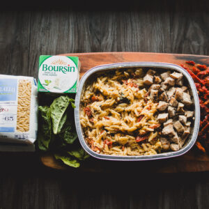 Catering: 4-Portion Creamy Tuscan Chicken Orzo